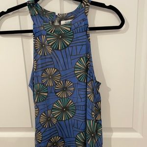 Ava Sky Dress Capri Black Fern Wheels